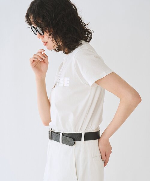 tシャツ 「WEB限定」「THE PAUSE」THE PAUSEメタリックTシャツ レディースの画像
