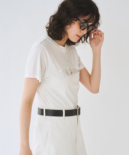 tシャツ 「WEB限定」「THE PAUSE」THE PAUSEメタリックTシャツ レディースの画像