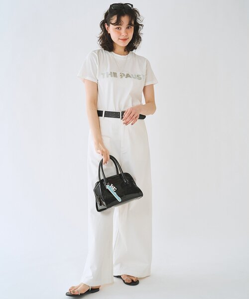 tシャツ 「WEB限定」「THE PAUSE」THE PAUSEメタリックTシャツ レディースの画像