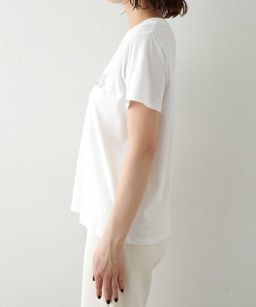 tシャツ 「WEB限定」「THE PAUSE」THE PAUSEメタリックTシャツ レディースの画像