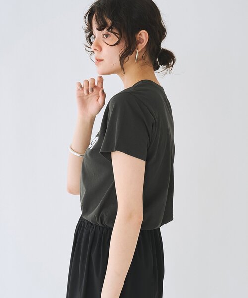 tシャツ 「WEB限定」「THE PAUSE」THE PAUSEメタリックTシャツ レディースの画像