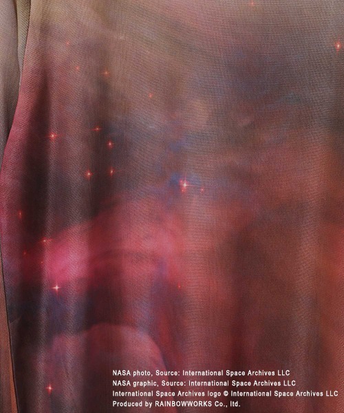 「PAGEBOY」 長袖カットソー「NASAコラボ」 FREE オフホワイト レディース_画像6