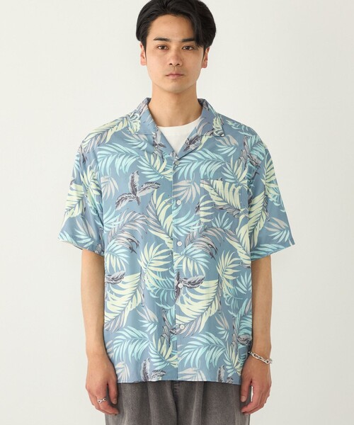 SHIPS Colors（シップスカラーズ） アロハシャツ シャツ 半袖 SHIPS