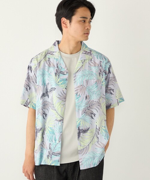 SHIPS Colors（シップスカラーズ） アロハシャツ シャツ 半袖 SHIPS