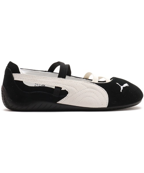 「PUMA」 バレエシューズ 23.5cm ブラック レディース_画像2
