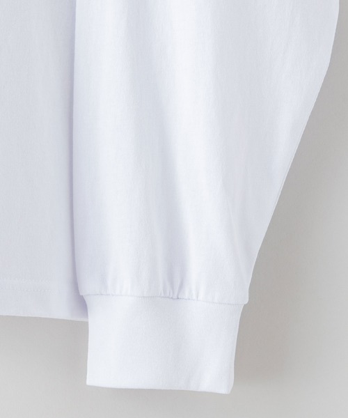 「VISION STREET WEAR」 長袖Tシャツ MEDIUM ライトグレー メンズ_画像6