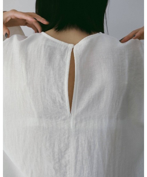 anuke（アンヌーク） ブラウス シャツ anuke Scarf Layered Blouse