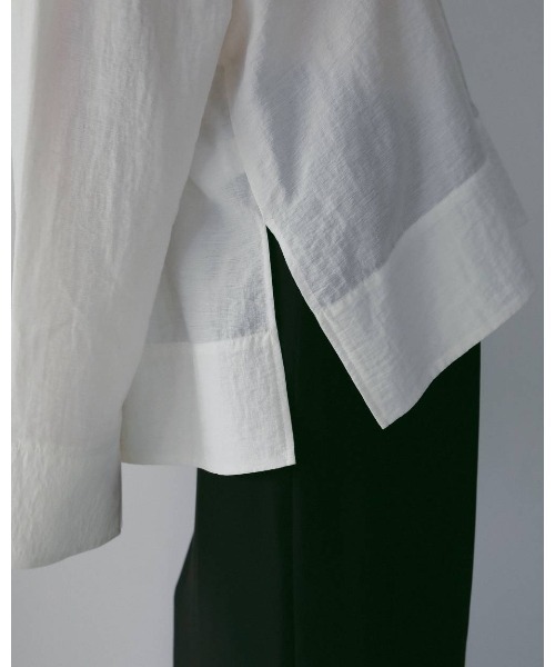 anuke（アンヌーク） ブラウス シャツ anuke Scarf Layered Blouse