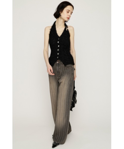 SLY（スライ） ジーンズ デニム デニムパンツ L/W STRIPE STRAIGHT PT