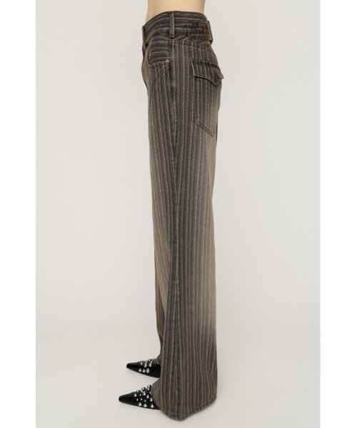 SLY（スライ） ジーンズ デニム デニムパンツ L/W STRIPE STRAIGHT PT