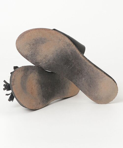 「EDER SHOES」 フラットサンダル 37 ブラック レディース_画像3