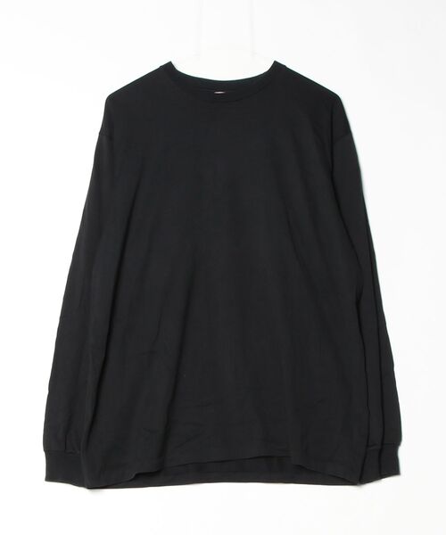 AURALEE 長袖カットソー ブラック サイズ3 AURALEE（オーラリー） 長袖Tシャツ 3(S) ブラック メンズ : ZOZOTOWN