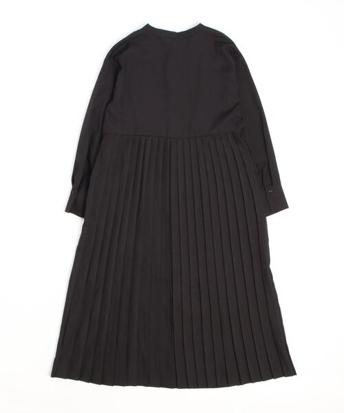 「Ray BEAMS」 長袖ワンピース ONE SIZE ライトグレー レディース_画像2
