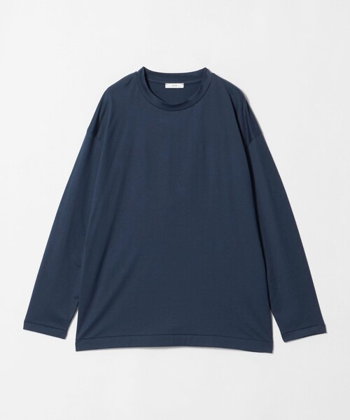 ATON（エイトン） tシャツ 「ATON」OVERSIZED LONG SLEEVE T-SHIRT