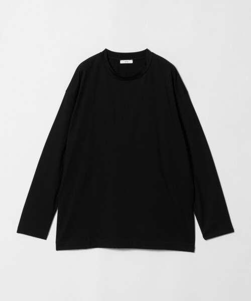 ATON（エイトン） tシャツ 「ATON」OVERSIZED LONG SLEEVE T-SHIRT