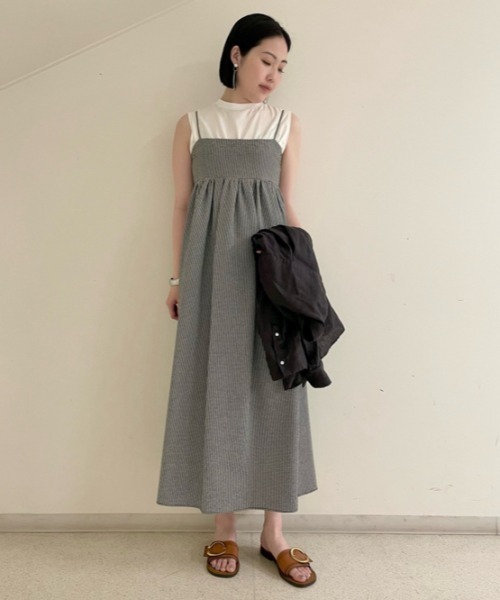 「Mila Owen」 コンビワンピース 0 ブラック レディース_画像8