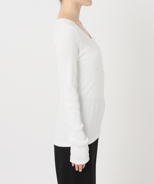 AP STUDIO tシャツ リブヘンリーTシャツ レディース : ZOZOTOWN Yahoo
