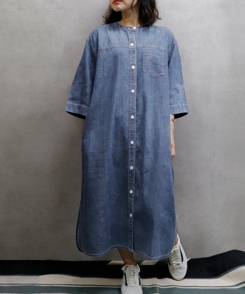ワンピース シャツワンピース デニムシャツワンピース M3 Zozotown Paypayモール店 通販 Paypayモール