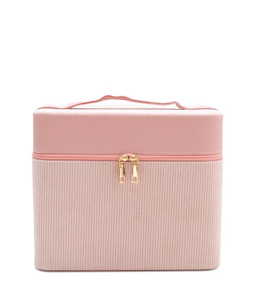 VitaFelice（ヴィータフェリーチェ） 収納 コーデュロイメイクボックス