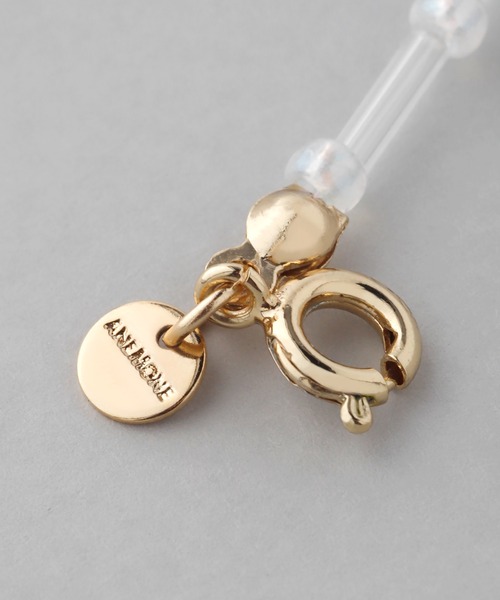 ANEMONE（アネモネ） ネックレス クリアガラスビーズネックレス「A