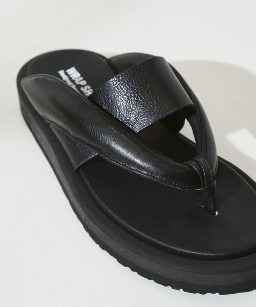 alfredoBANNISTER サンダル 「WRAP SHOES」ボリュームソール