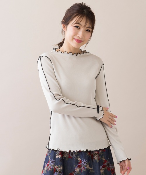 『大幅値下げ』新品未使用　RoseTiara カットソー 2WAY】【接触冷感】リボンカットソー | ローズティアラ(Rose Tiara