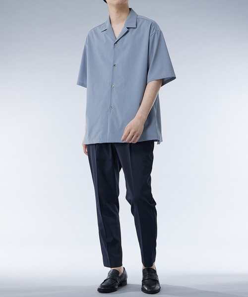 UNITED TOKYO Dry Air ショートスリーブオープンカラーシャツ UNITED TOKYO シャツ Dry Air ショートスリーブオープンカラー