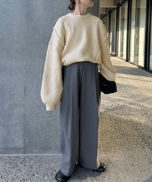 select MOCA（セレクトモカ） ニット セーター オーバーボリューム