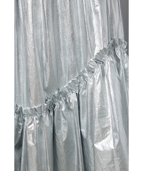スカート HeRIN.CYE Asymmetry gather skirt HeRIN.CYE スカート Asymmetry gather skirt (アシンメトリー