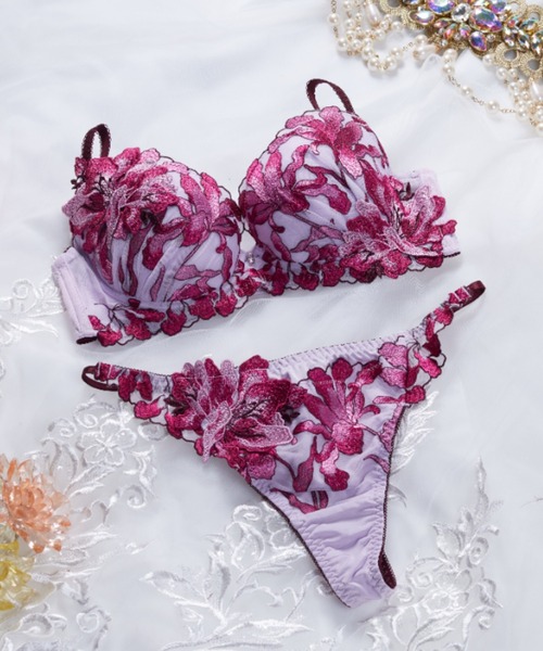 ブラジャー ショーツセット 「しっかり美胸ブラ」すっきりブラ！ワイヤーブラだからこその横からぎゅっと胸を集めて脇をスッキリさせ集めて寄せてくれるブラジ | Dolce Fiora | 05