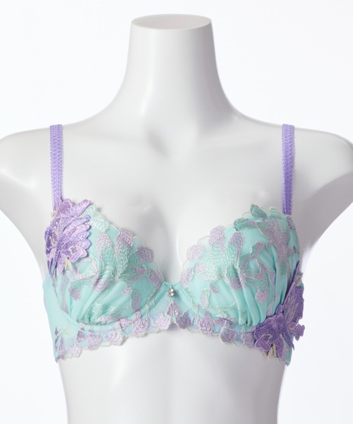 ブラジャー ショーツセット 「しっかり美胸ブラ」すっきりブラ！ワイヤーブラだからこその横からぎゅっと胸を集めて脇をスッキリさせ集めて寄せてくれるブラジ | Dolce Fiora | 15