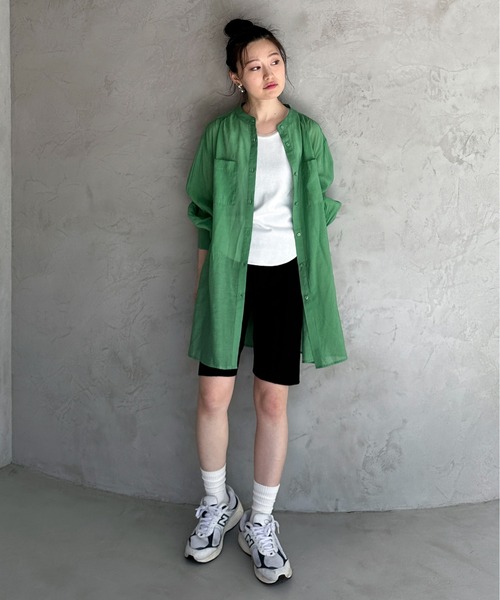 タンクトップ ノースリーブ チュールタンク レディース ALEXIA STAM タンクトップ ノースリーブ Sheer Layered Tank Top