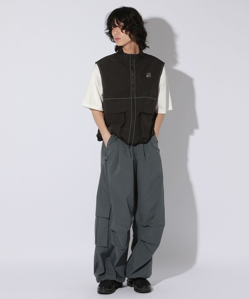 ベスト ジレ 「UNISEX」スケーターベスト レディース メンズ Anui ベスト ジレ 「UNISEX」スケーターベスト レディース