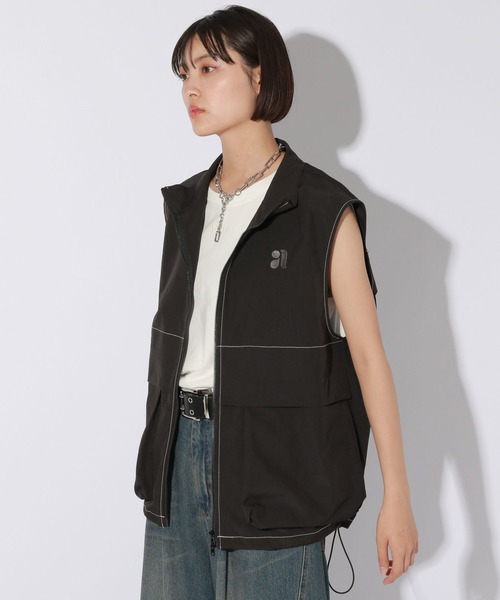 Anui ベスト ジレ 「UNISEX」スケーターベスト レディース