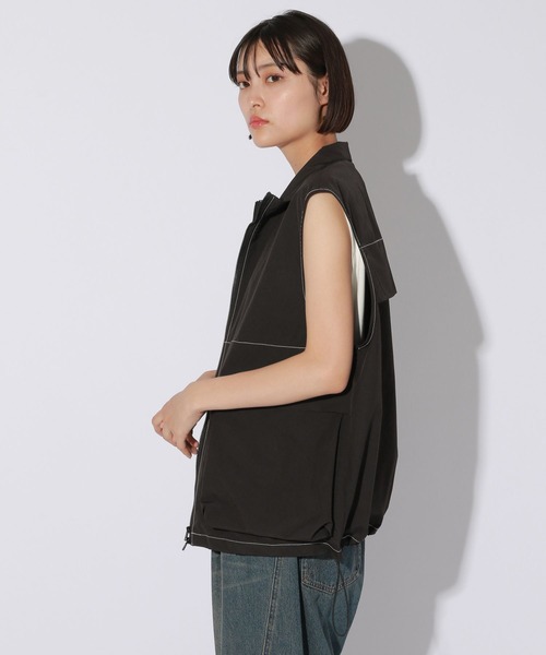 ベスト ジレ 「UNISEX」スケーターベスト レディース メンズ Anui ベスト ジレ 「UNISEX」スケーターベスト レディース
