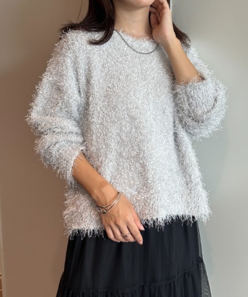 RANAN（ラナン） ニット セーター ラメシャギーニット レディース