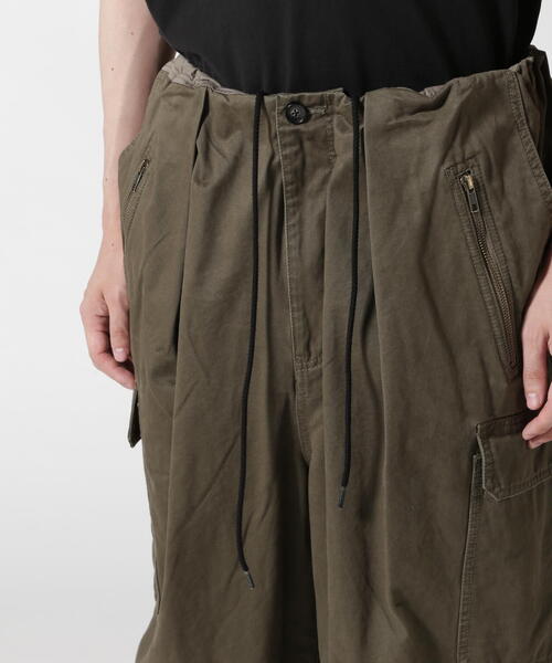 LUSOR ワイドパンツ カーゴパンツ LUSOR（ルーソル）WIDE CARGO PANTS 