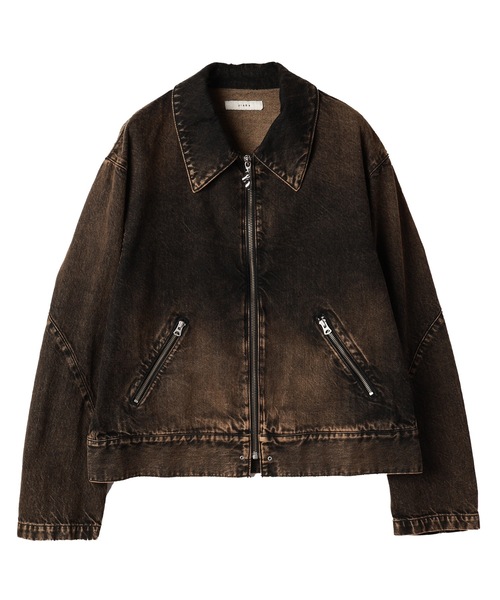 JieDa デニムジャケット gジャン DENIM ZIP JACKET メンズ