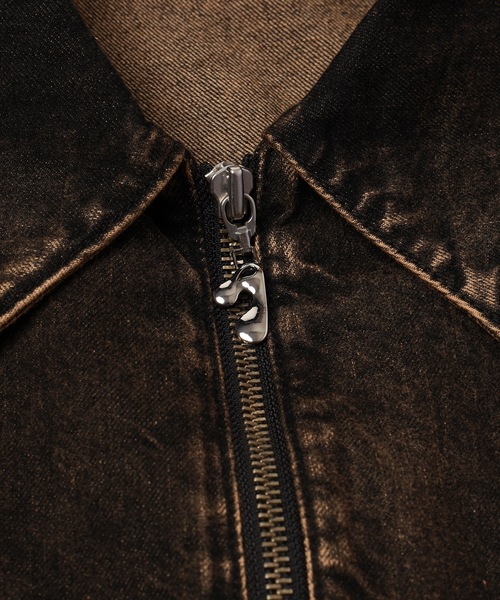 JieDa（ジエダ） デニムジャケット gジャン DENIM ZIP JACKET メンズ