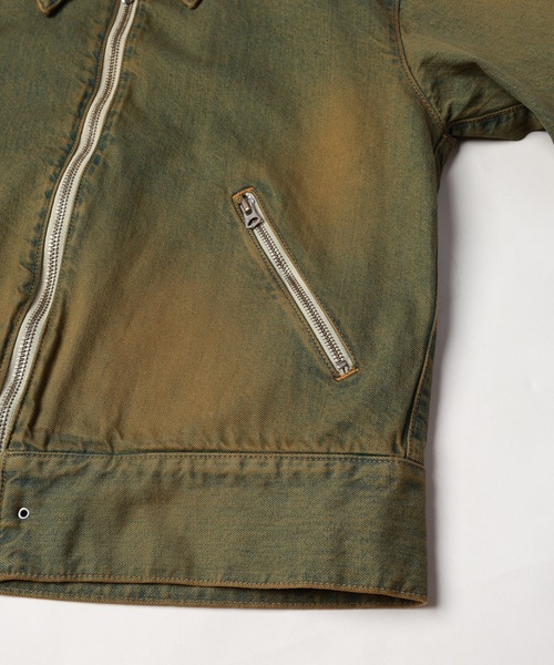 JieDa デニムジャケット gジャン DENIM ZIP JACKET メンズ
