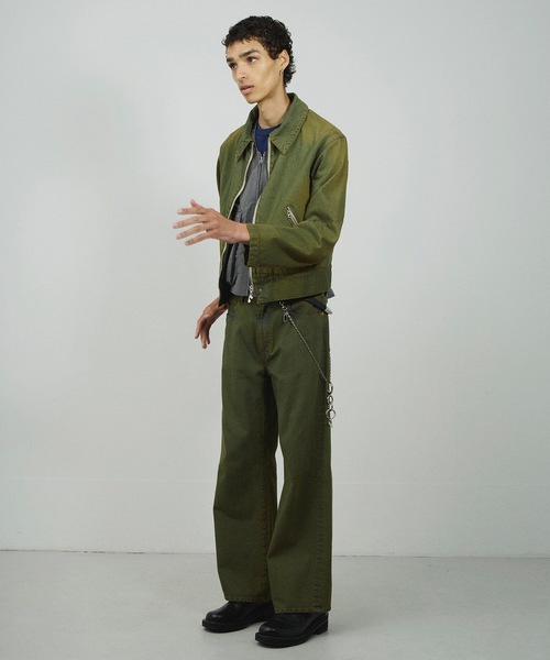 JieDa デニムジャケット gジャン DENIM ZIP JACKET メンズ