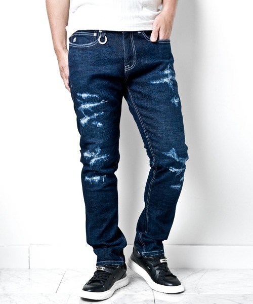 BUFFALO BOBS（バッファローボブズ） ジーンズ STRATFORD BURST