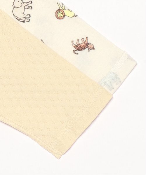 petit main ベビー服 ロンパース 「オーガニック」2WAYオール2P