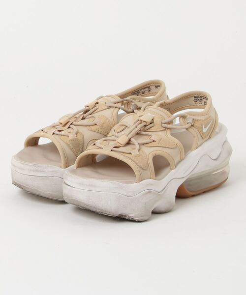 NIKE 「NIKE」 フラットサンダル 22.0cm ベージュ レディース