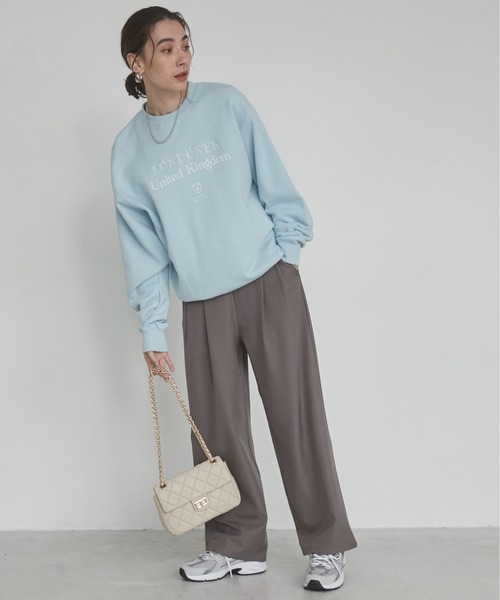 GANNI 未使用　カレッジスウェット　ブルー トレーナー P6090254_2736x.jpg?v=1710363572