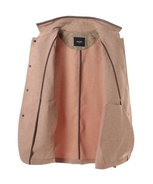 MEN'S BIGI（メンズビギ） ブルゾン アウター リネンツイード調