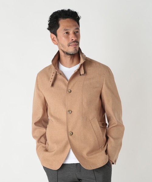 MEN'S BIGI（メンズビギ） ブルゾン アウター リネンツイード調