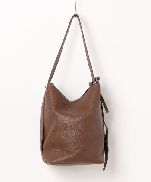 L LABEL（エルラベル） ショルダーバッグ バッグ ポーチ付2WAYバケット