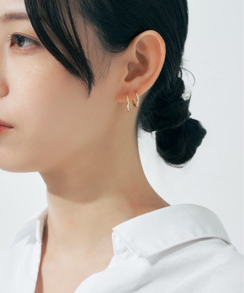新品 現行品 Jewel closet by L&Co. K10 ピアス Jewel closet by L&Co. ピアス レディース K10 10金 イエロー
