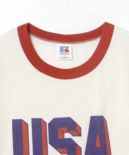 Russell Athletic tシャツ 「別注」RUSSELL ATHLETIC / リンガー